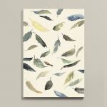 Wall Decoration using Feathers Art