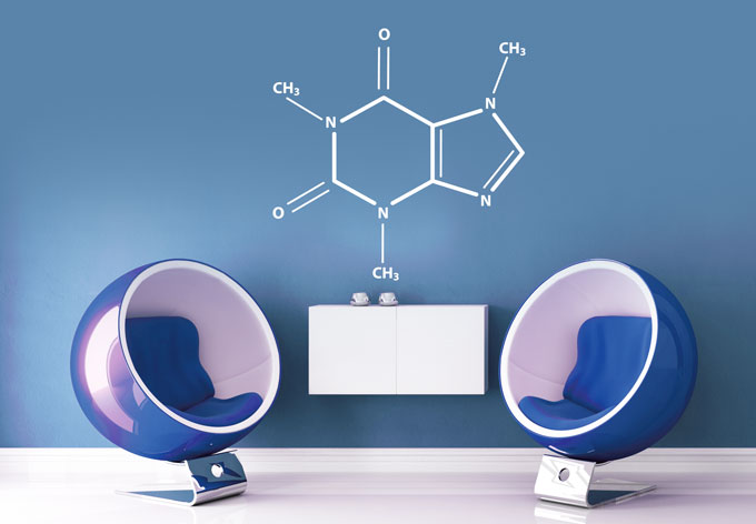 Caffeine Wall sticker