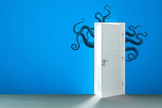 Octopus Tentacles Vinyl Wall Art