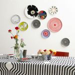 Crockery wall decoration
