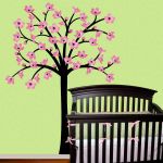 Applying Cherry Blossom Tree Wall Decals to Get Beautiful Wall Decor