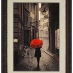 Red Umbrella Wall Art
