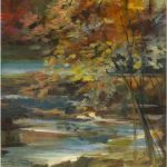 Twilight Landscape Wall Art