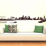 Miami Skyline Wall sticker