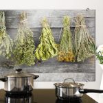 Dried Herbs - Kitchen Splashback