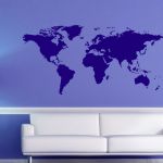 World Map Wall sticker