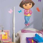 Dora kids room wall decoration