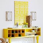 Stencil wall decoration