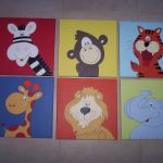 Cute cartoon wall decoration