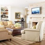 Fireplace wall decoration