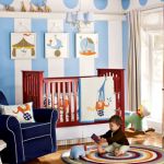 Kids Room wall decoration in Blue