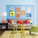 Kids art wall decoration