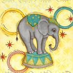 Circus Wall Art for kids room