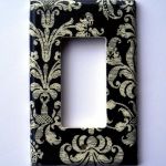 Black and white wall decoration