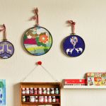 Embroidery Hoop Wall Hanging