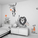 Animals wall decoration pictures