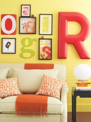 Letters Wall Decoration