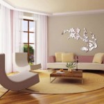 Reflective Decal Living room wall decoration