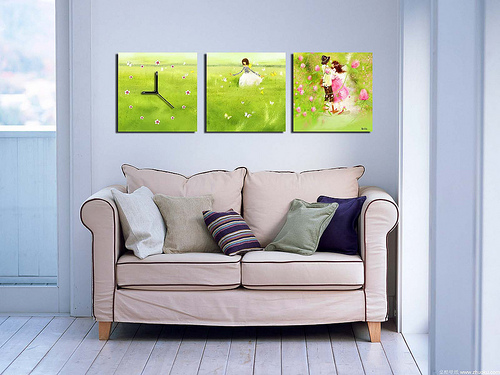 Simple wall decoration