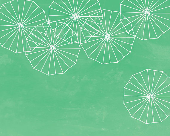 Abstract geometric art