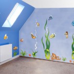 Underwater theme wall decoration
