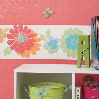 wall paper border wall art