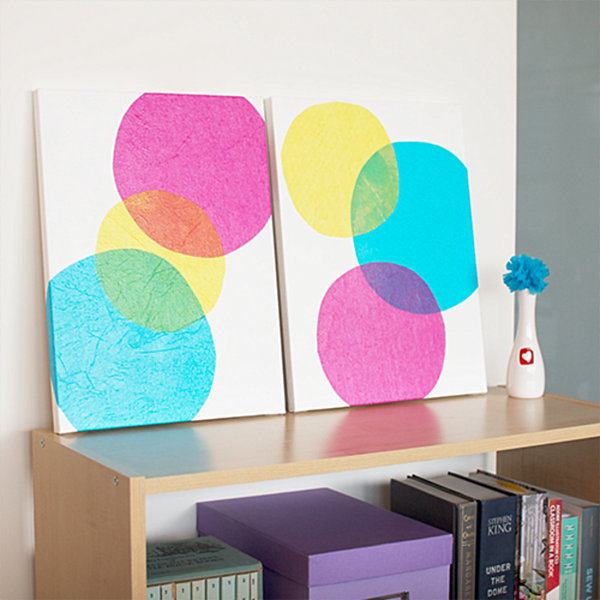 Circle wall art