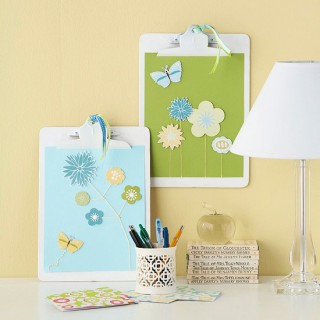 clipboard wall art