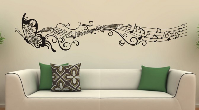 Living Room wall decal