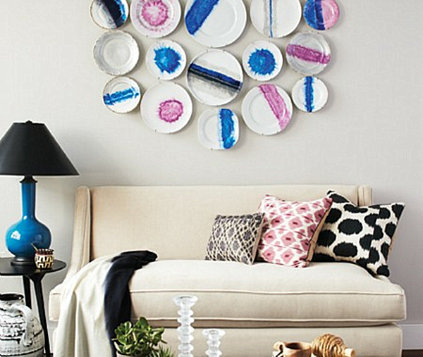 Paint plate wall art