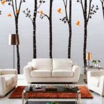 Contemporary Living Room Wall Decorations
