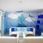Small Living Room Wall Murals Decorating Ideas