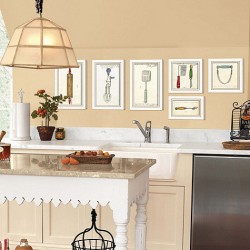 Decorate walls of your kitchen with kitchen accessories