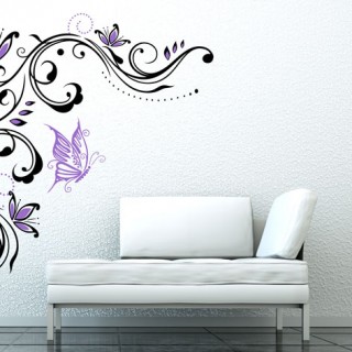 flowerFlower Tendril Wall sticker